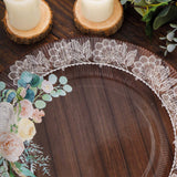 Brown Wooden Heavy Duty Paper Party Plates